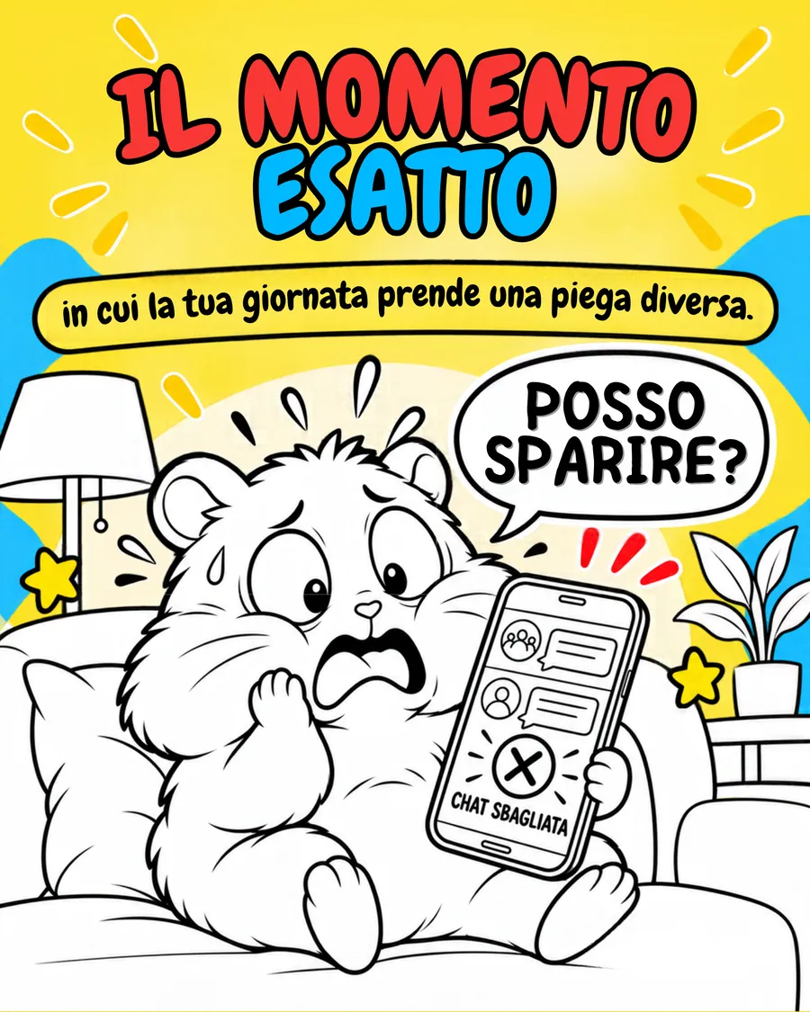 Un criceto scopre la chat sbagliata